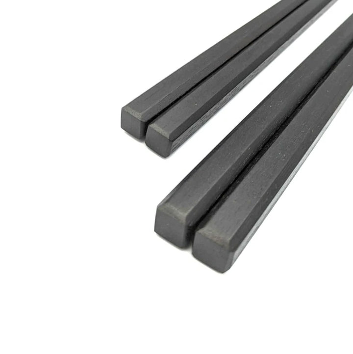 Edo-Karaki Square Macassar Ebony Pair Chopsticks