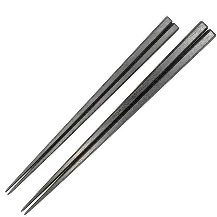 Edo-Karaki Square Macassar Ebony Pair Chopsticks