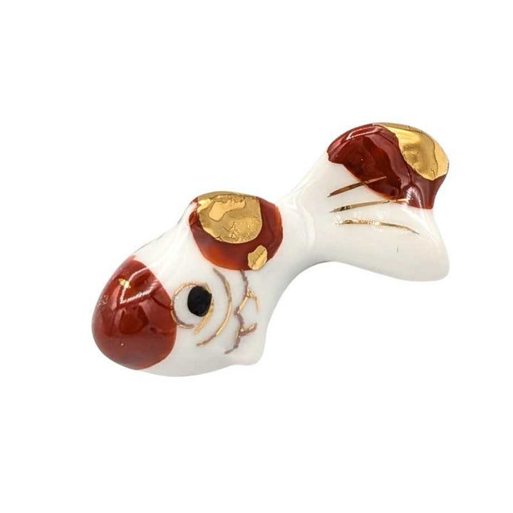 Kyo-Yaki Goldfish Chopstick Rest
