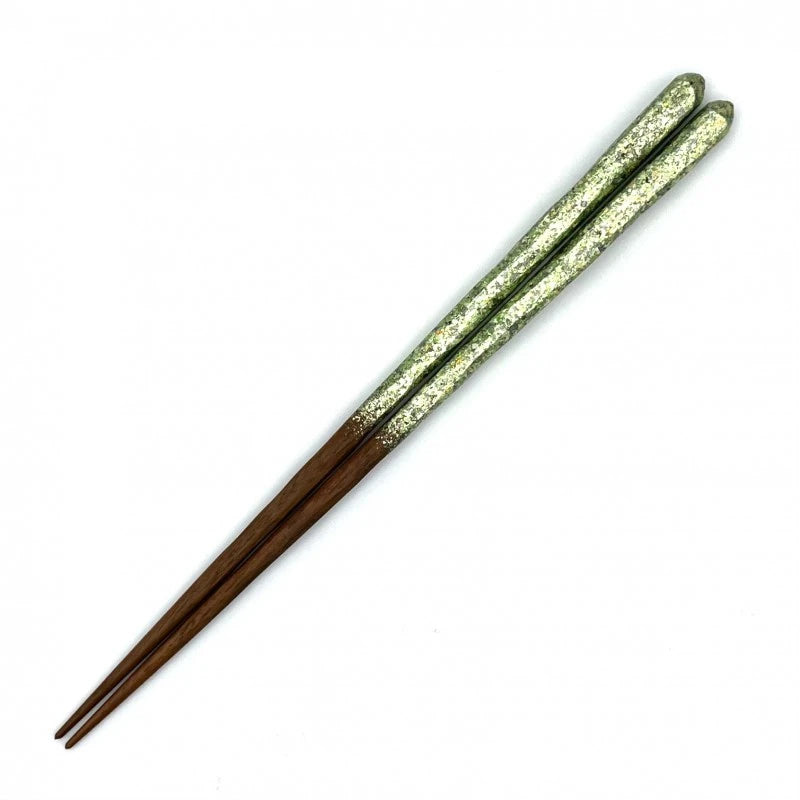 Weave Pattern Foil Carved Chopsticks