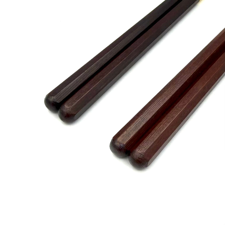 Wakasa lacquerware octagonal travel chopsticks
