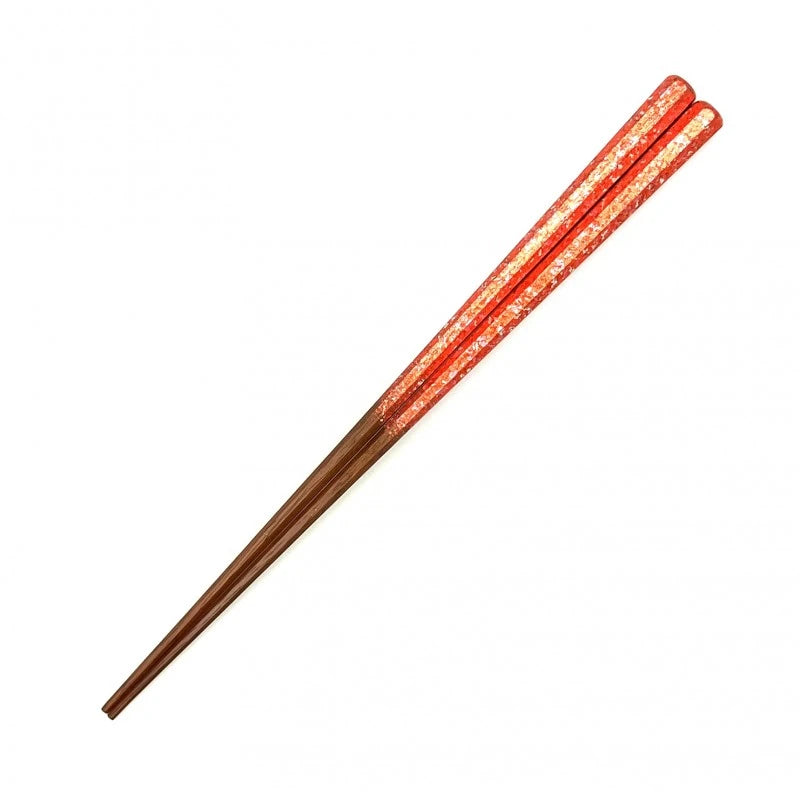 Weave Pattern Foil Octagonal Chopsticks