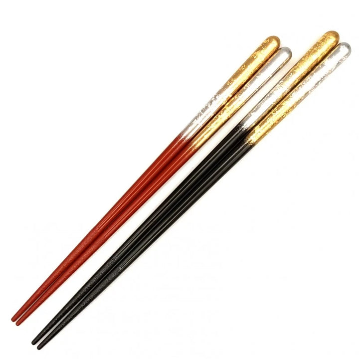 Wakasa Lacquerware Chopsticks Set - Celebration Colors Design