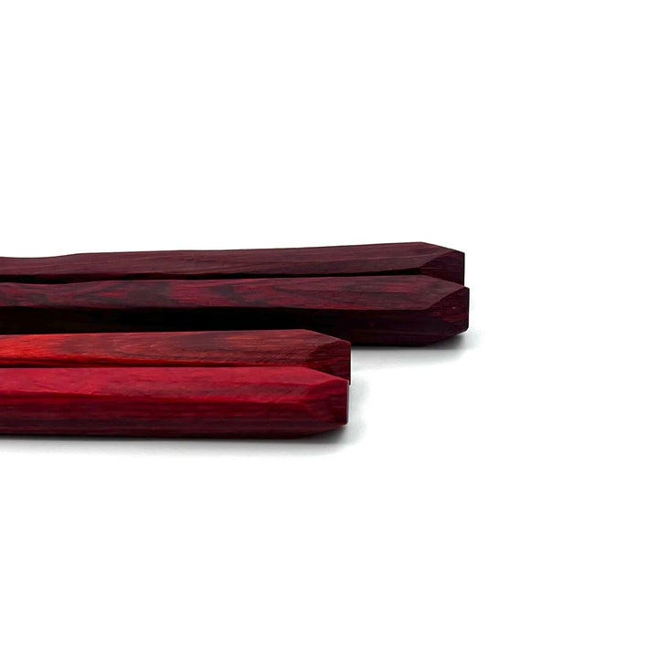 Wakasa-Nuri Carved Natural Wood Chopsticks