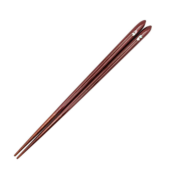 Dishwasher-Safe Wakasa Lacquer Chopsticks – Shizuku Sakura (Engravable)