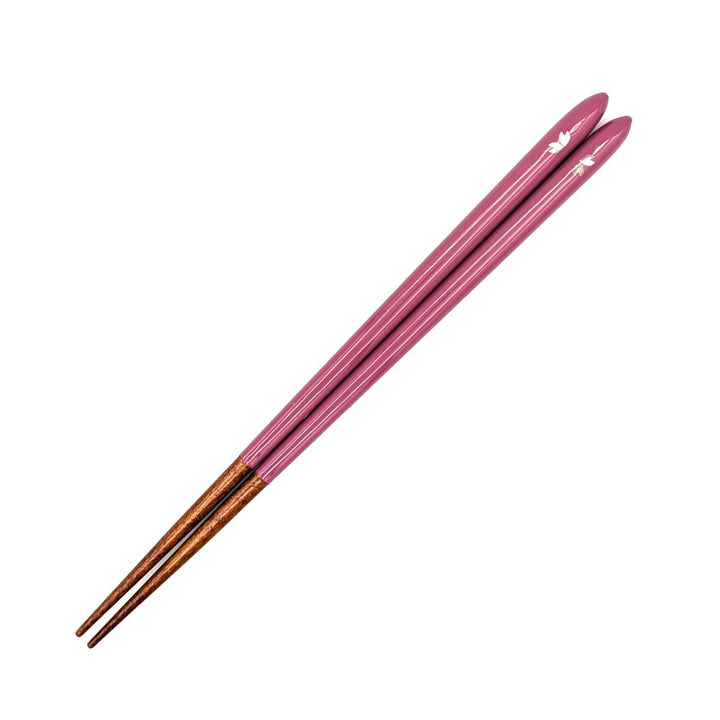 Dishwasher-Safe Wakasa Lacquer Chopsticks – Shizuku Sakura (Engravable)