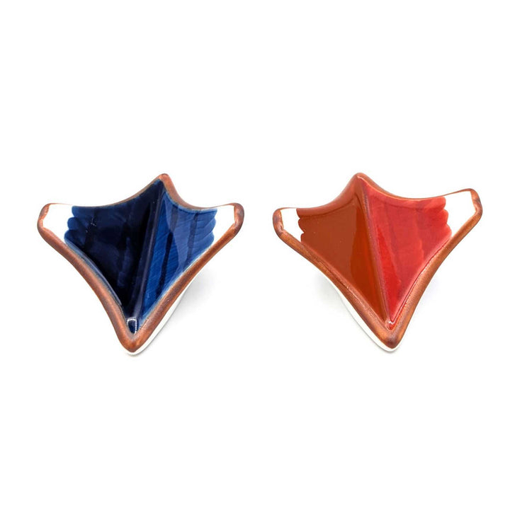 Arita Ware Deep Color Mt. Fuji Chopstick Rest