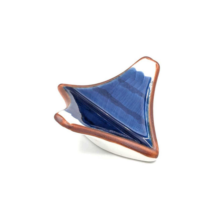Arita Ware Deep Color Mt. Fuji Chopstick Rest