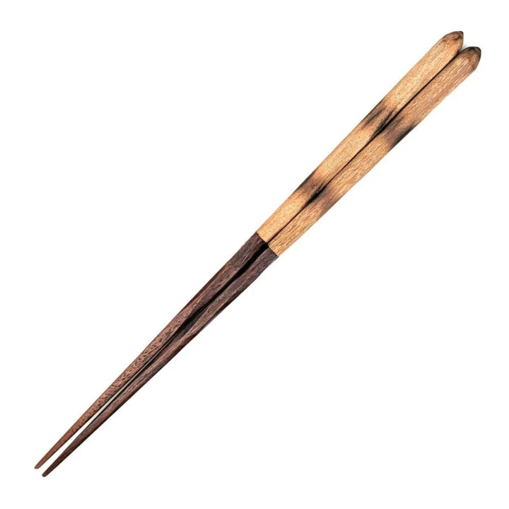 Comfortable Chopsticks with Burnt Handle Design