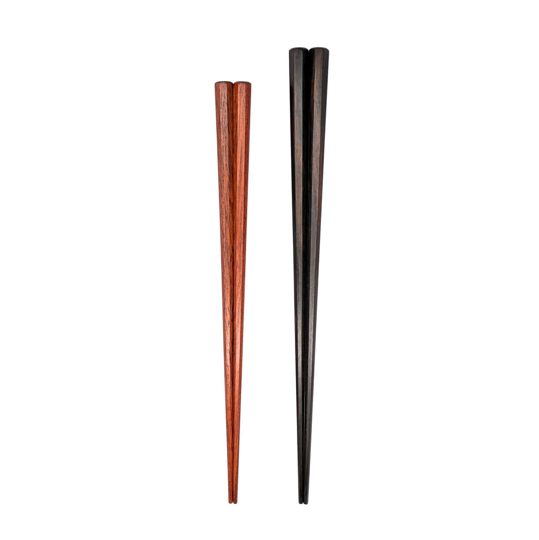 Kyoto Fine Wood Octagonal Chopsticks – Ebony / Satine