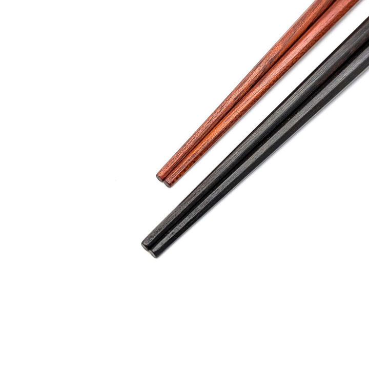 Kyoto Fine Wood Octagonal Chopsticks set in a wooden box