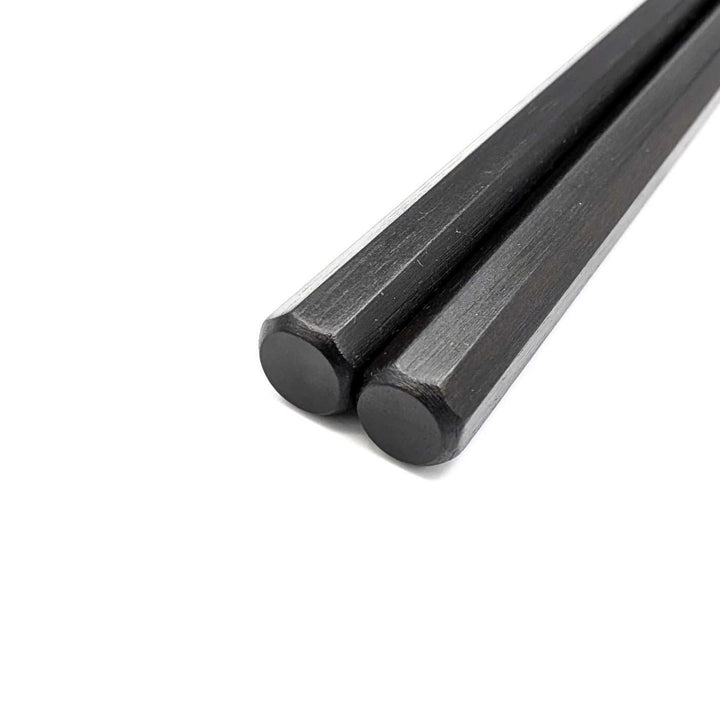 Kyoto Fine Wood Octagonal Chopsticks – Ebony (Extra-Large Size)