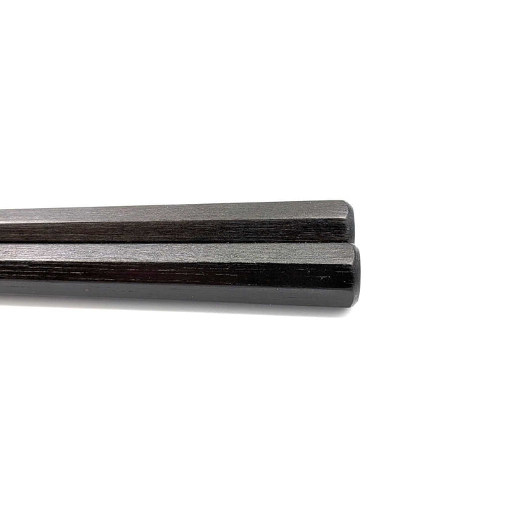 Kyoto Fine Wood Octagonal Chopsticks – Ebony (Extra-Large Size)