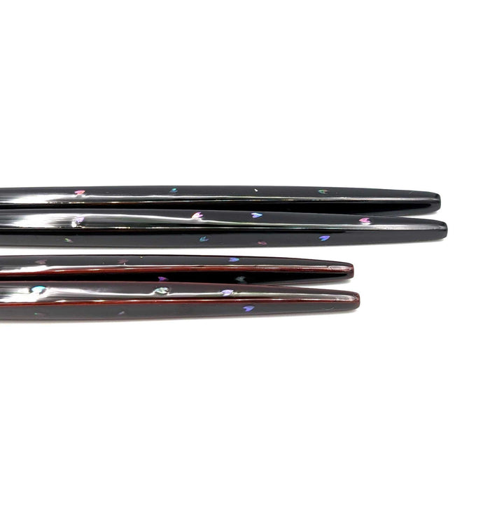 Saga Raden Rikyu Chopsticks - Cherry Blossom Shell Inlay