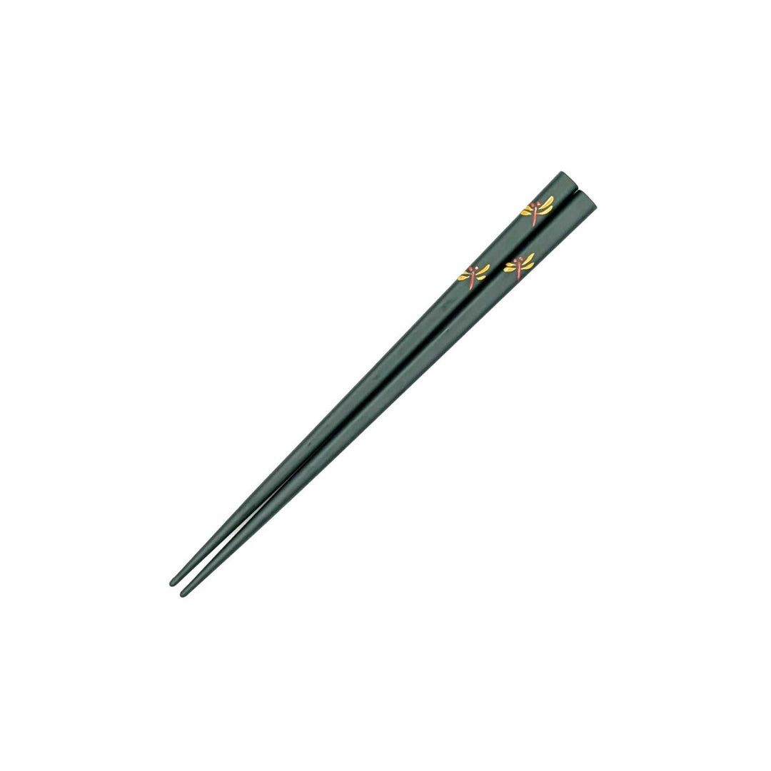 Kawatsura Lacquerware Children’s Chopsticks – Dragonfly Motif (Engravable)