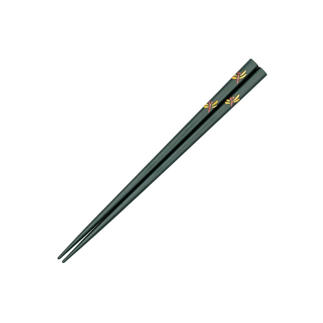 Kawatsura Lacquerware Children’s Chopsticks – Dragonfly Motif (Engravable)