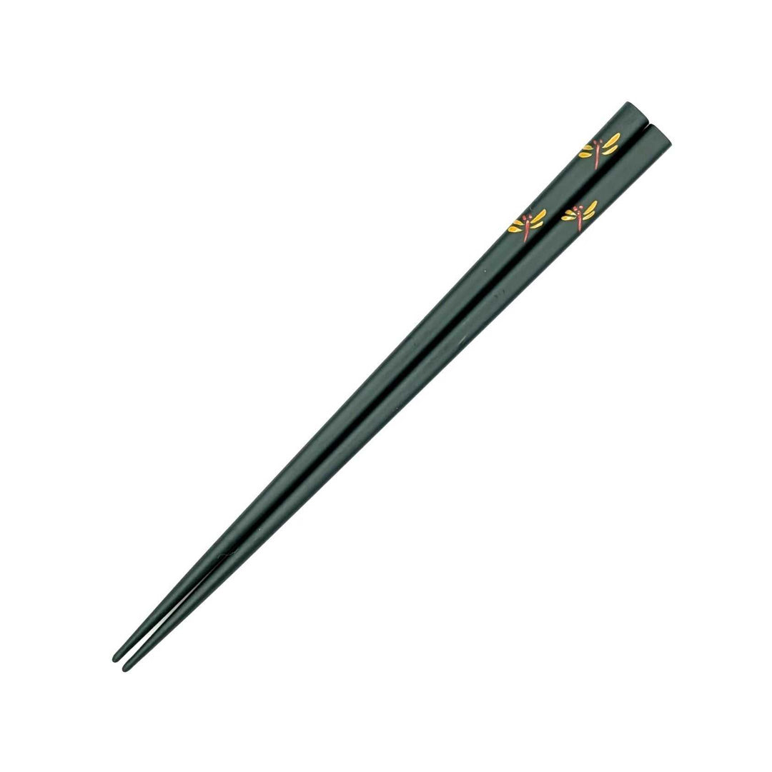 Kawatsura Lacquerware Children’s Chopsticks – Dragonfly Motif (Engravable)
