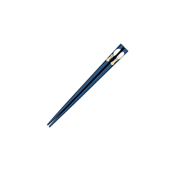 Kawatsura Lacquerware Children’s Chopsticks – Rabbit & Moon Motif (Engravable)