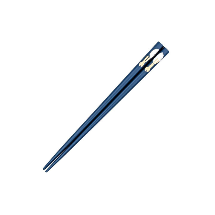 Kawatsura Lacquerware Children’s Chopsticks – Rabbit & Moon Motif (Engravable)