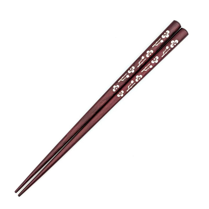 Shell Inlay Chopsticks Purpleheart