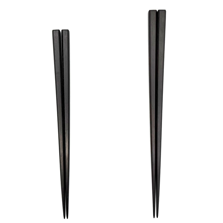 Edo-Karaki Square Macassar Ebony Chopsticks (Engravable)