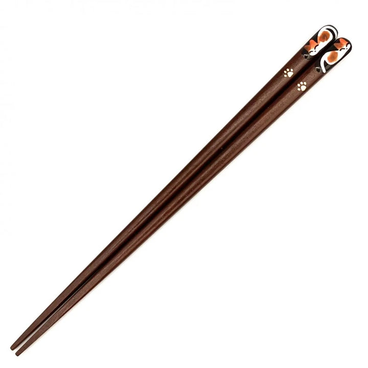 Wakasa Lacquerware Chopsticks - Cat Design (Engravable)