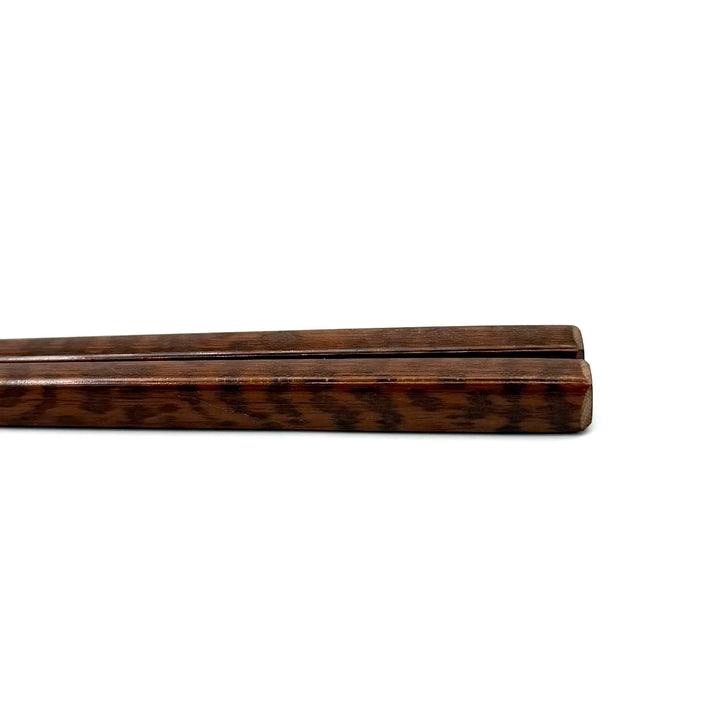 Mastercrafted Contoured Snakewood Chopsticks — (One-of-a-Kind)