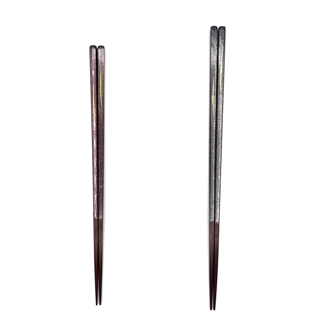 Wakasa Lacquerware Chopsticks - Sparkling Moonlight (Engravable)