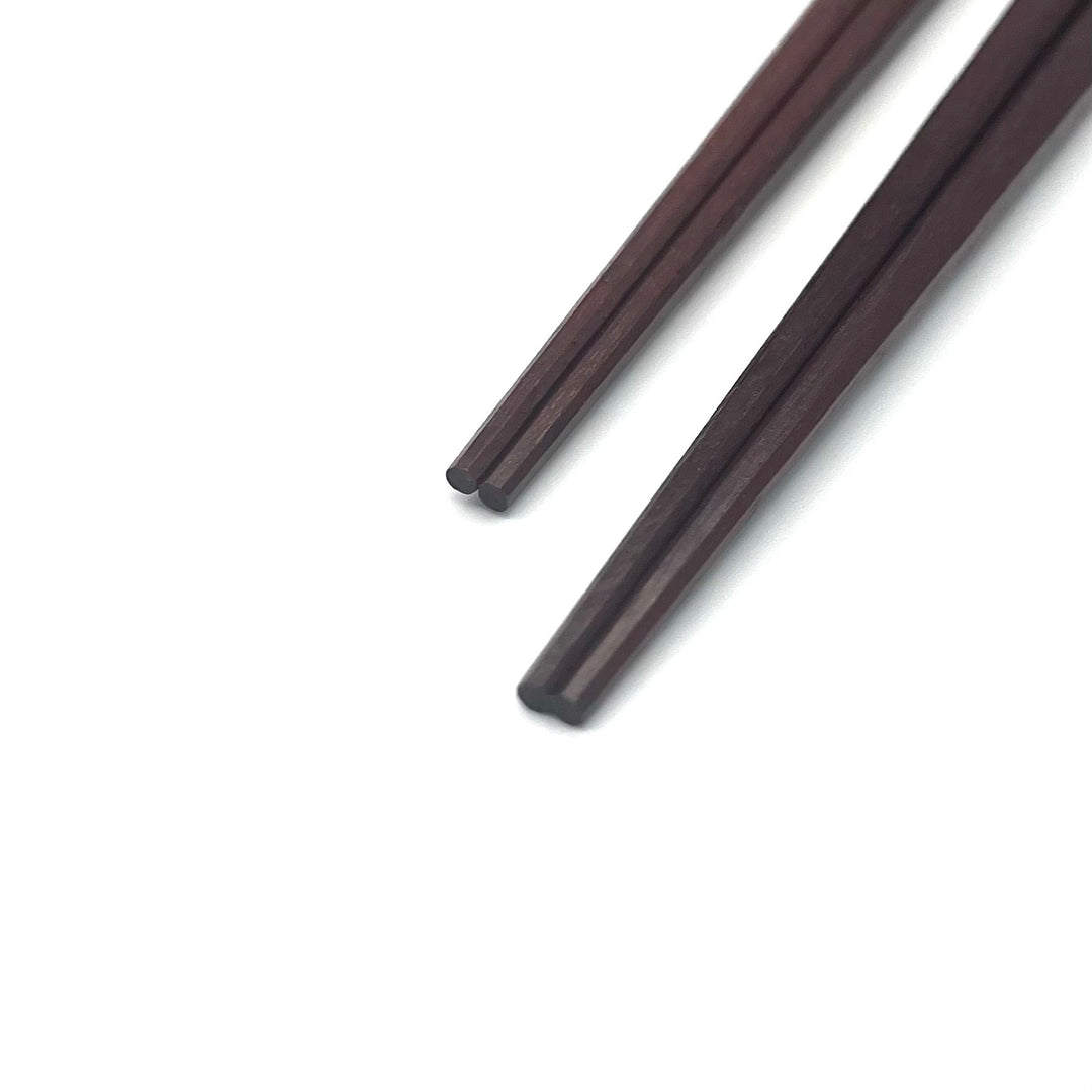 Wakasa-Nuri Square Parquetry Linked Kite Chopsticks (Engravable)