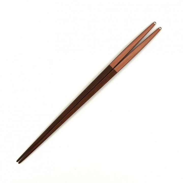 Rikyu Lacquer Chopsticks with Silver-Tipped Ends