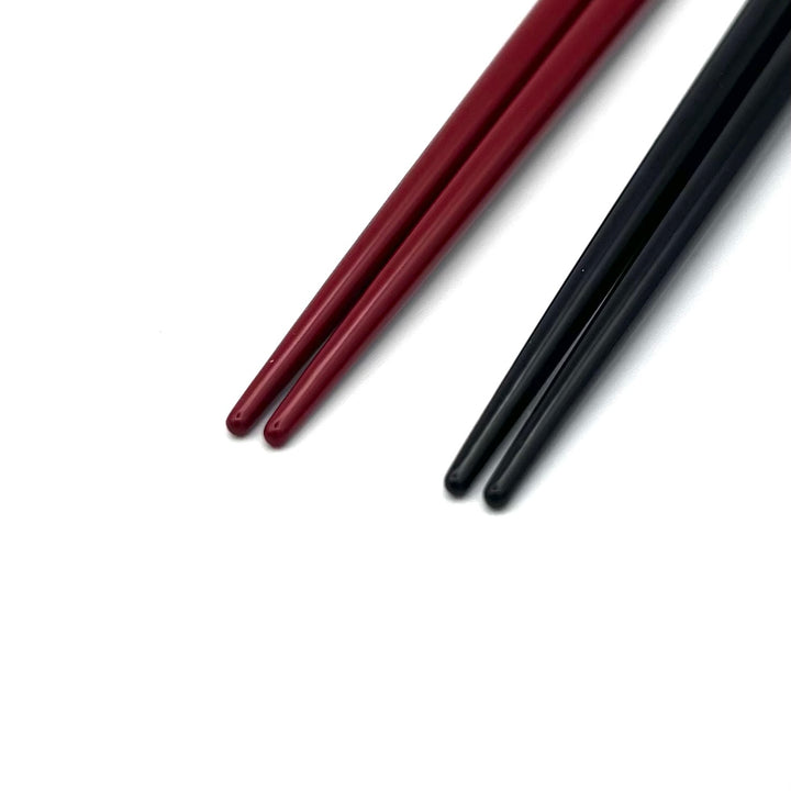Ryukyu Lacquerware Square Clematis Chopsticks (Engravable)