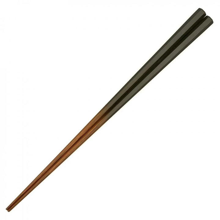 Kyoto Soot Bamboo Octagonal Gradient Chopsticks