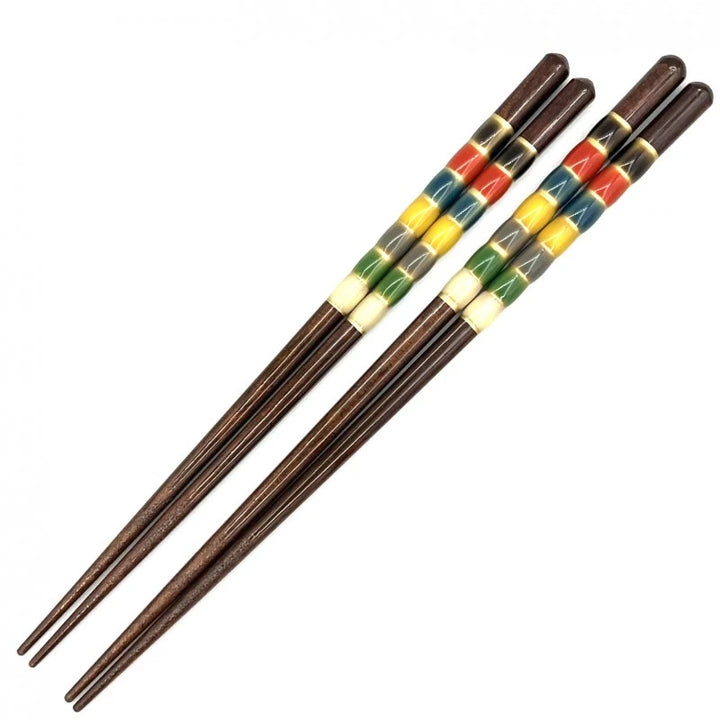Dishwasher-Safe Seven-Color Pair Chopsticks