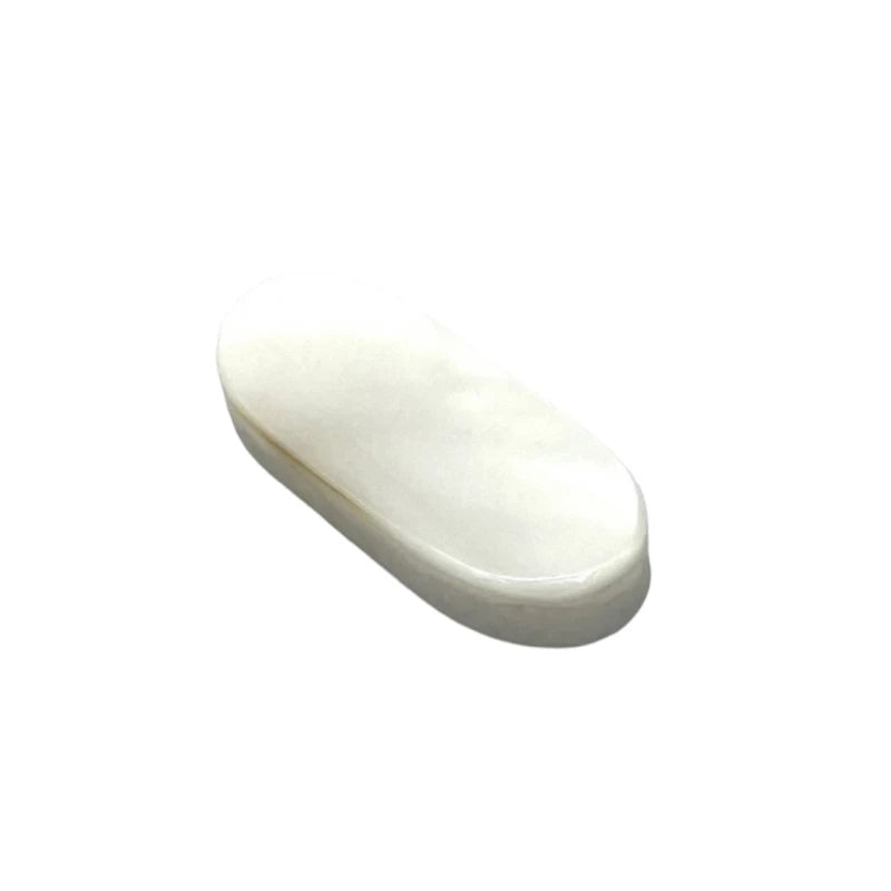 Oval White Single-Shell Chopstick Rest – Ginza Natsuno