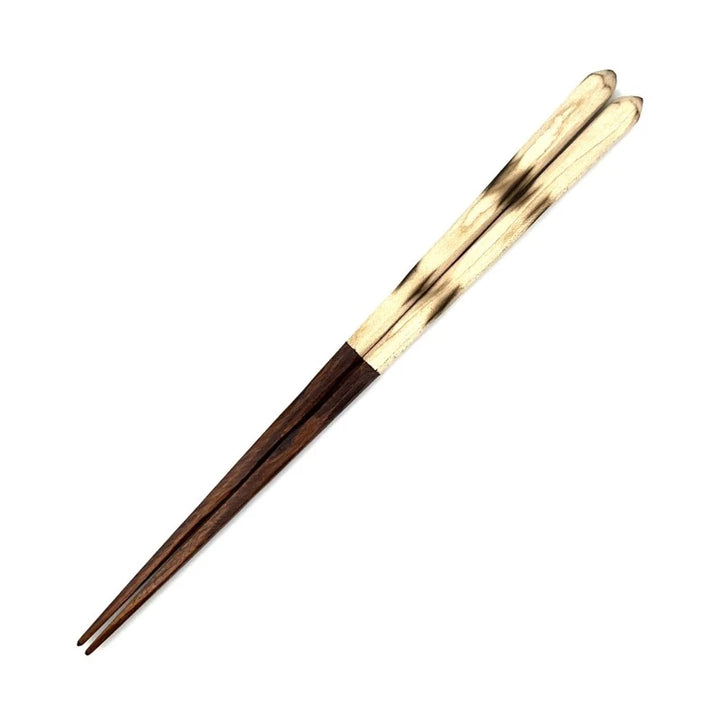 Comfortable Chopsticks with Burnt Handle Design