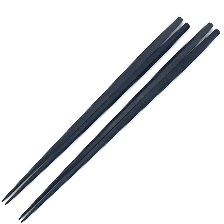 Edo-Karaki Pentagonal Rikyu Pair Chopsticks - Macassar Ebony