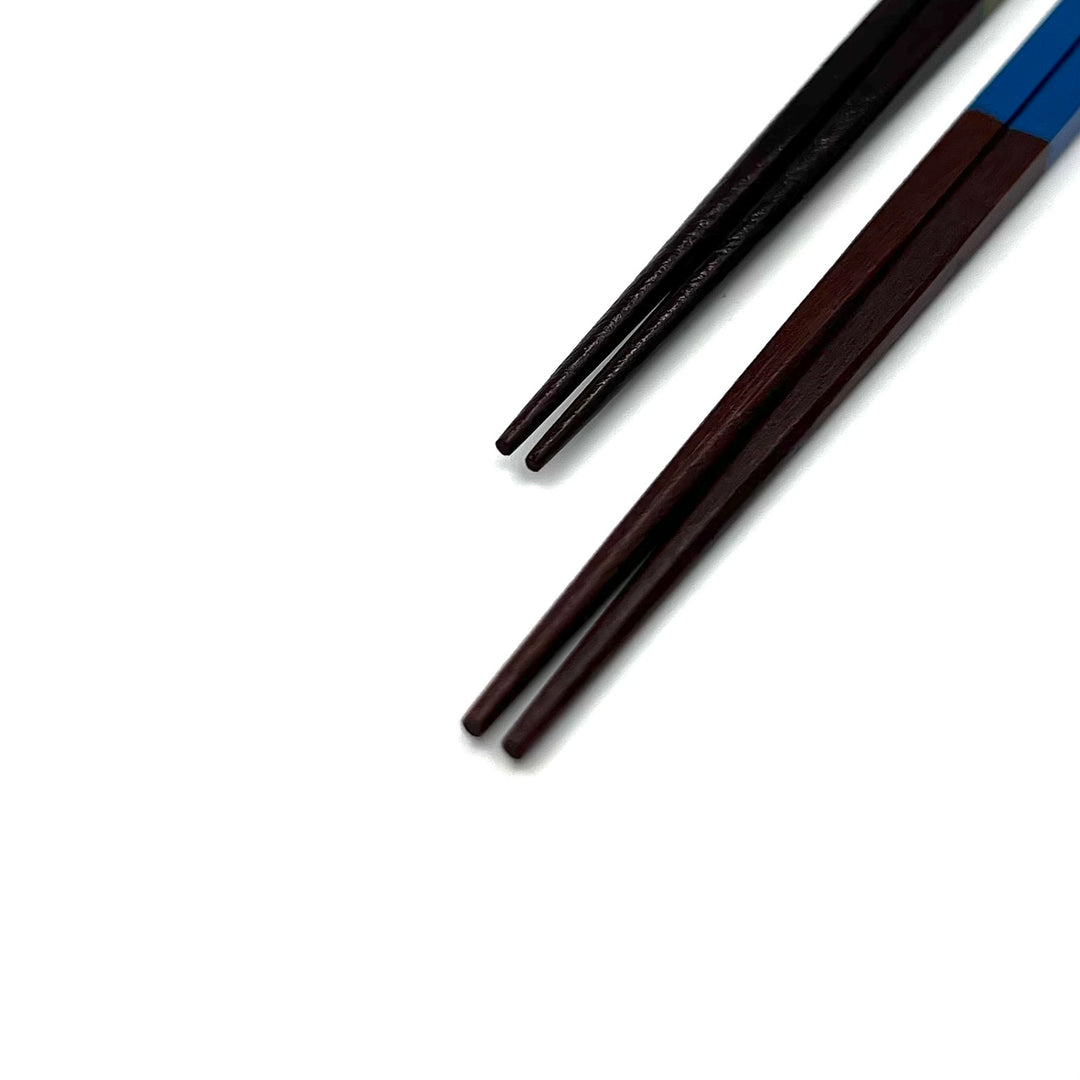 Wakasa Lacquerware Chopsticks – Colored Bands (Engravable)