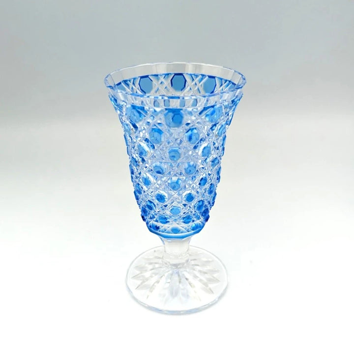 Aperitif sake cup (wave and basket weave pattern)