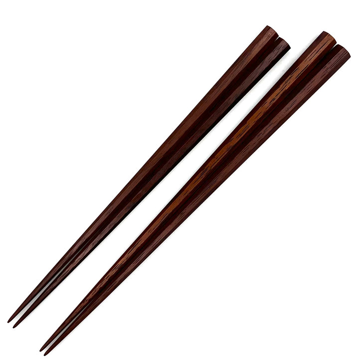 Daikokuya Octagonal Ironwood Chopsticks with Slim Tips for Prosperity - Handcrafted in Tokyo