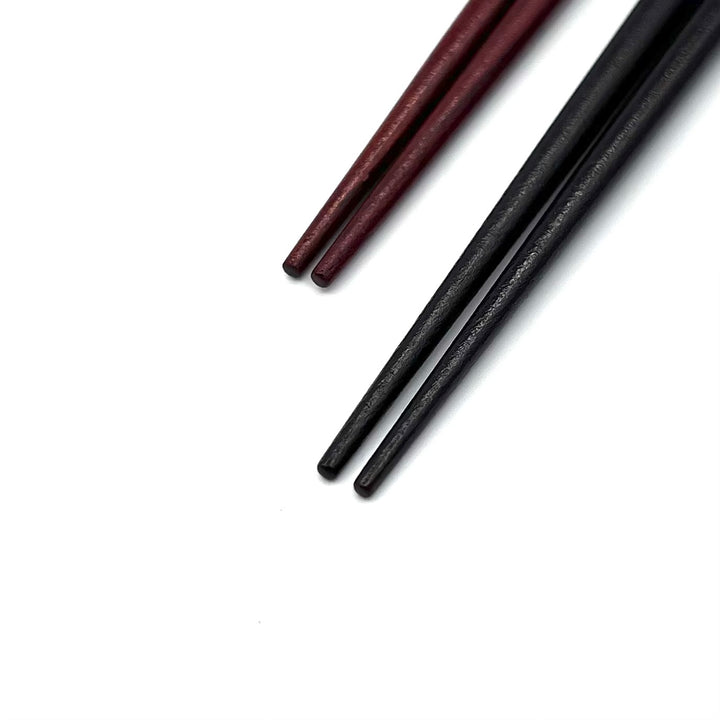 Wakasa-Nuri Square Ivy Scrollwork Pair Chopsticks