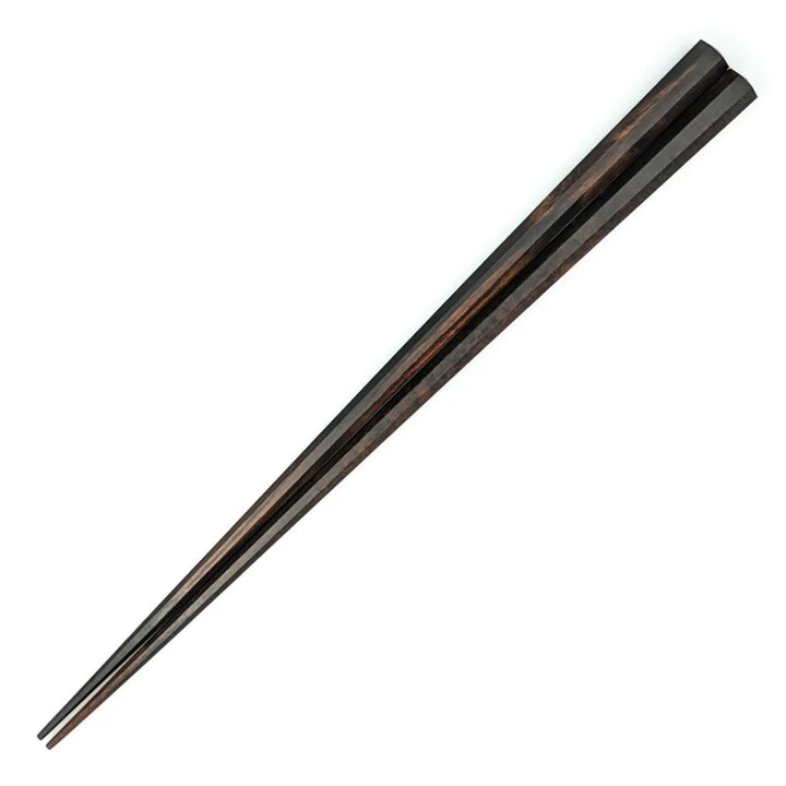 Octagonal Chopsticks -Black Persimmon Wood