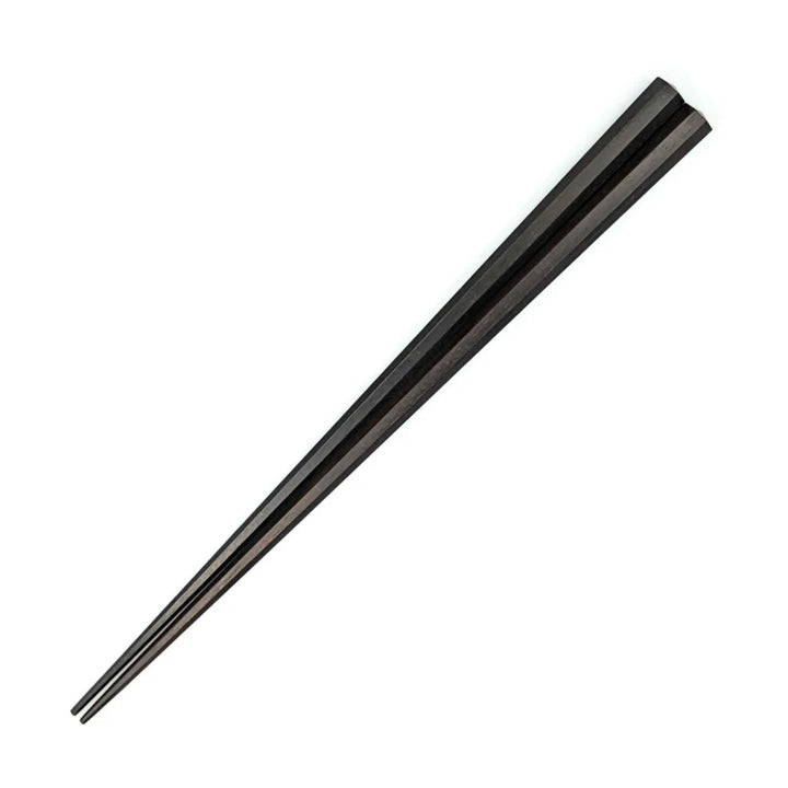 Octagonal Chopsticks -Black Persimmon Wood