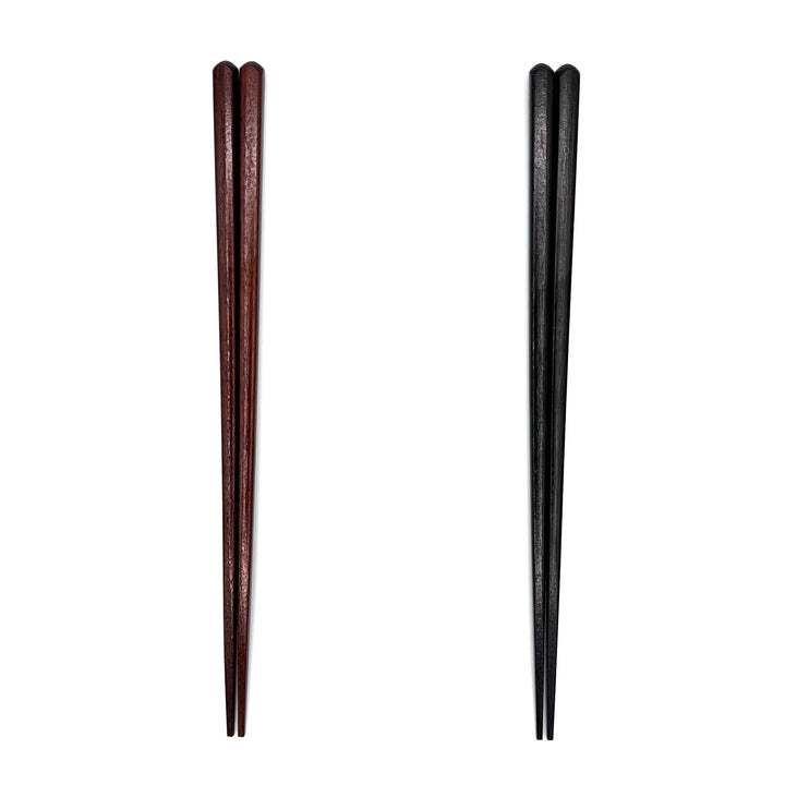 Wakasa Lacquerware Urushi Maru-Maras Tipped Square Chopsticks(Engravable)
