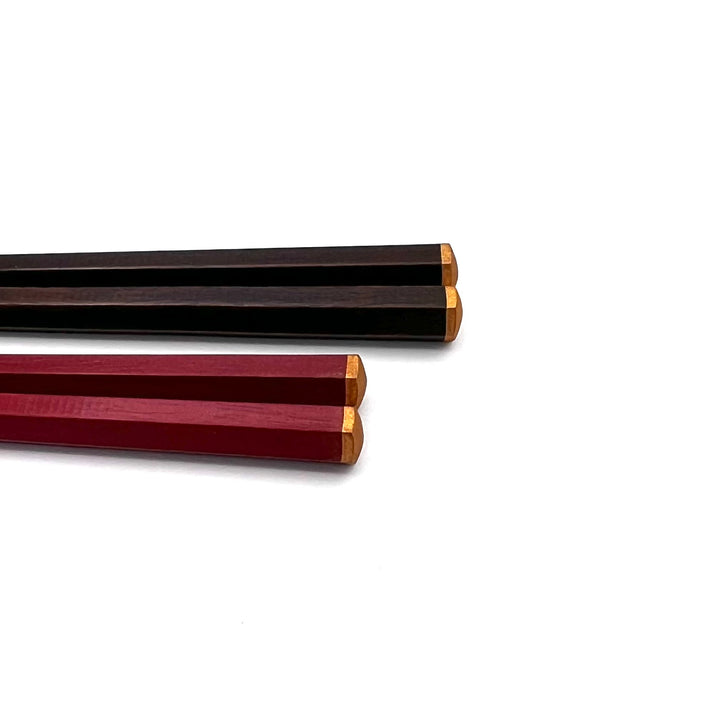 Echizen Lacquerware Chopsticks - Makiji Hexagonal