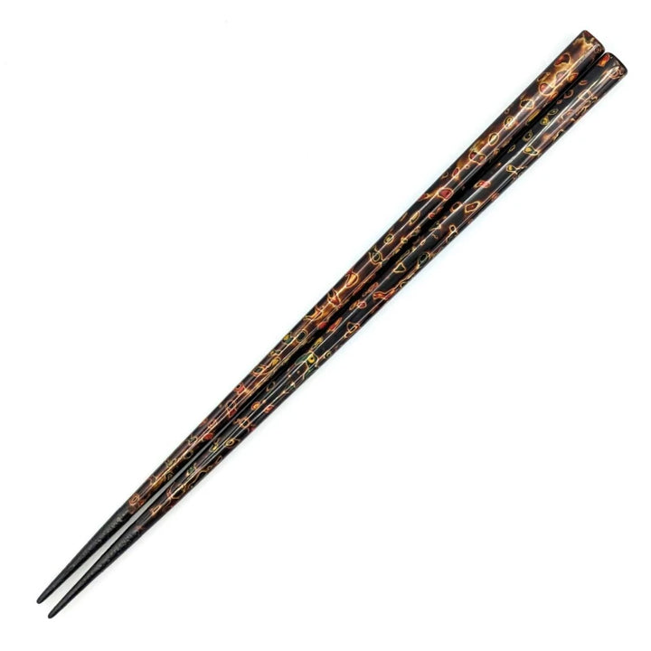 Tsugaru-nuri Chopsticks with Kara-nuri Technique