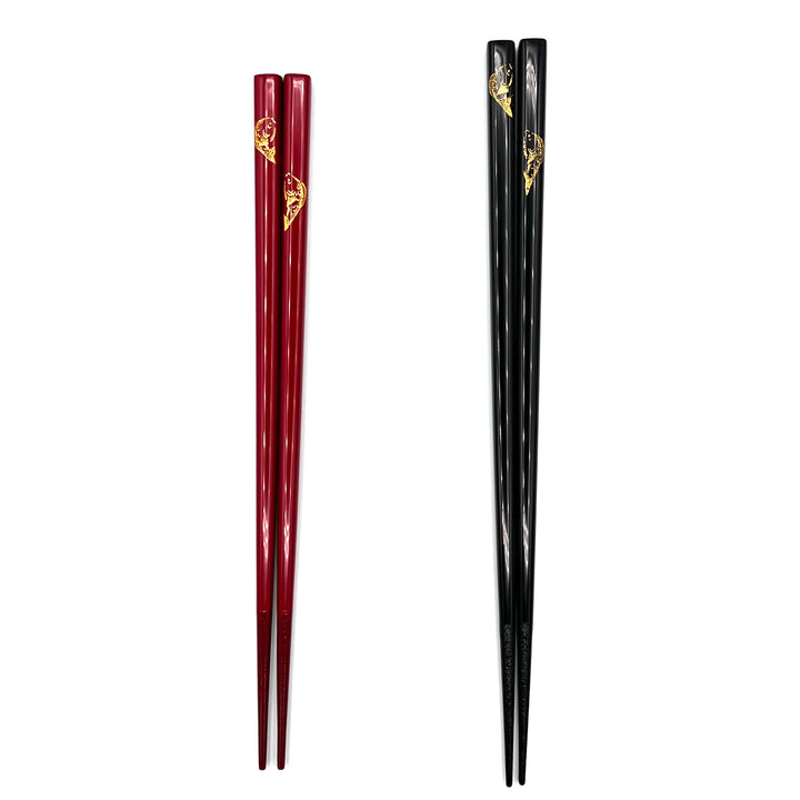 Kawatsura Lacquerware Chopsticks with Sea Bream Motif for Celebrations (Engravable)