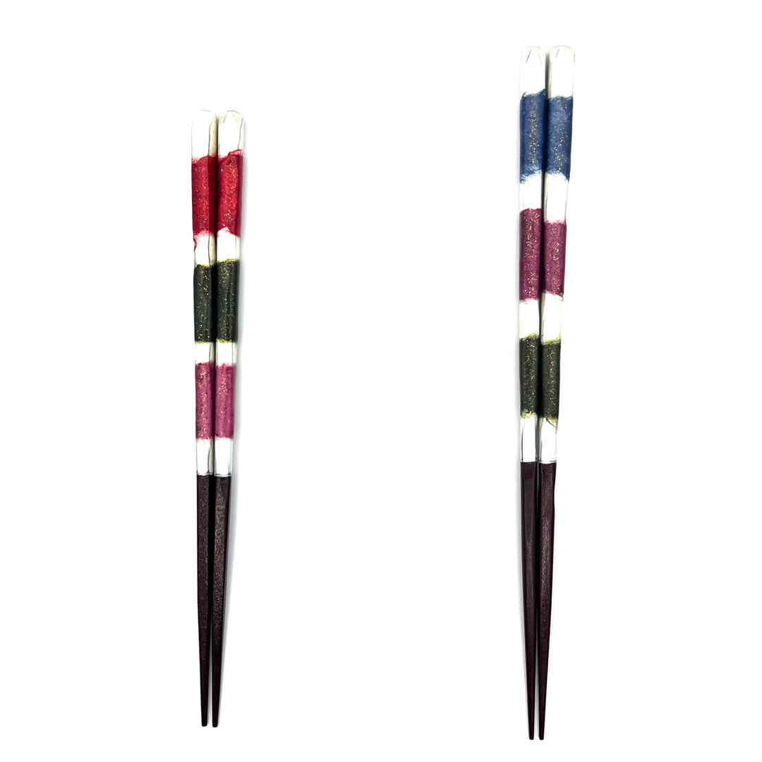 Wakasa-Nuri Modern Colorful Washi Chopsticks