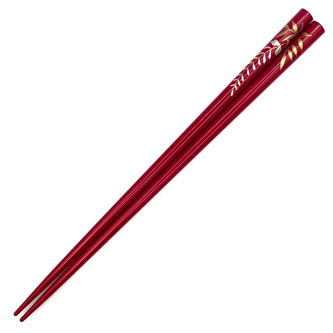 Wajima Lacquerware Chopsticks - Maki-e Wisteria Motifs