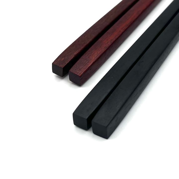 Edo-Karaki Shamido Pair Chopsticks with Square Handles