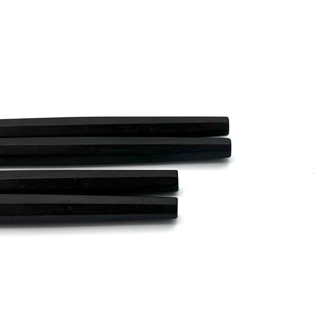 Edo-Karaki Octagonal Rikyu Chopsticks - Macassar Ebony